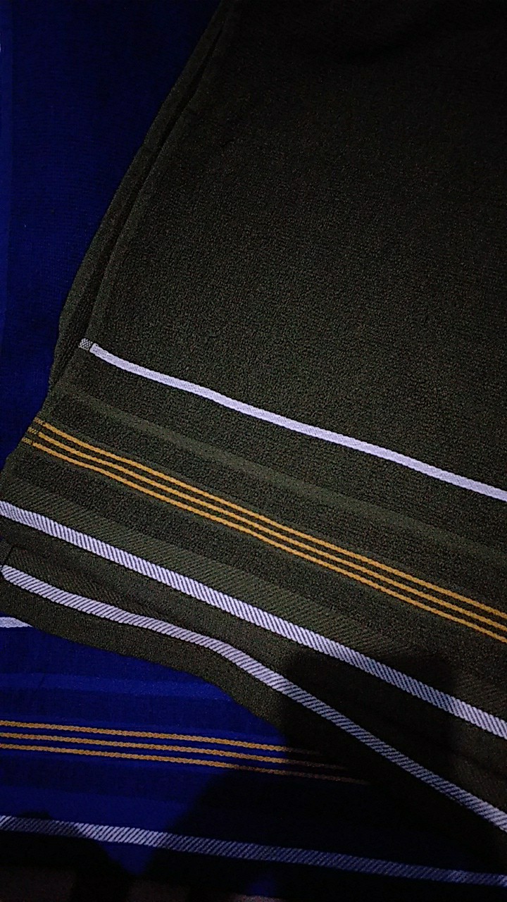 Handuk Mandi Polos List Size 70x140 Cm Cotton