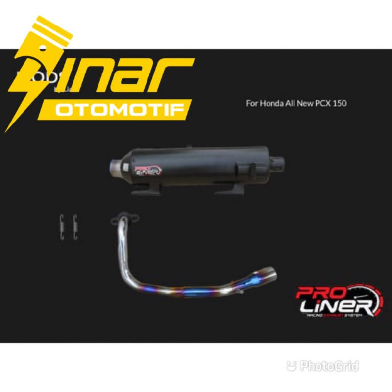Knalpot Proliner Standar Racing Blue PCX150