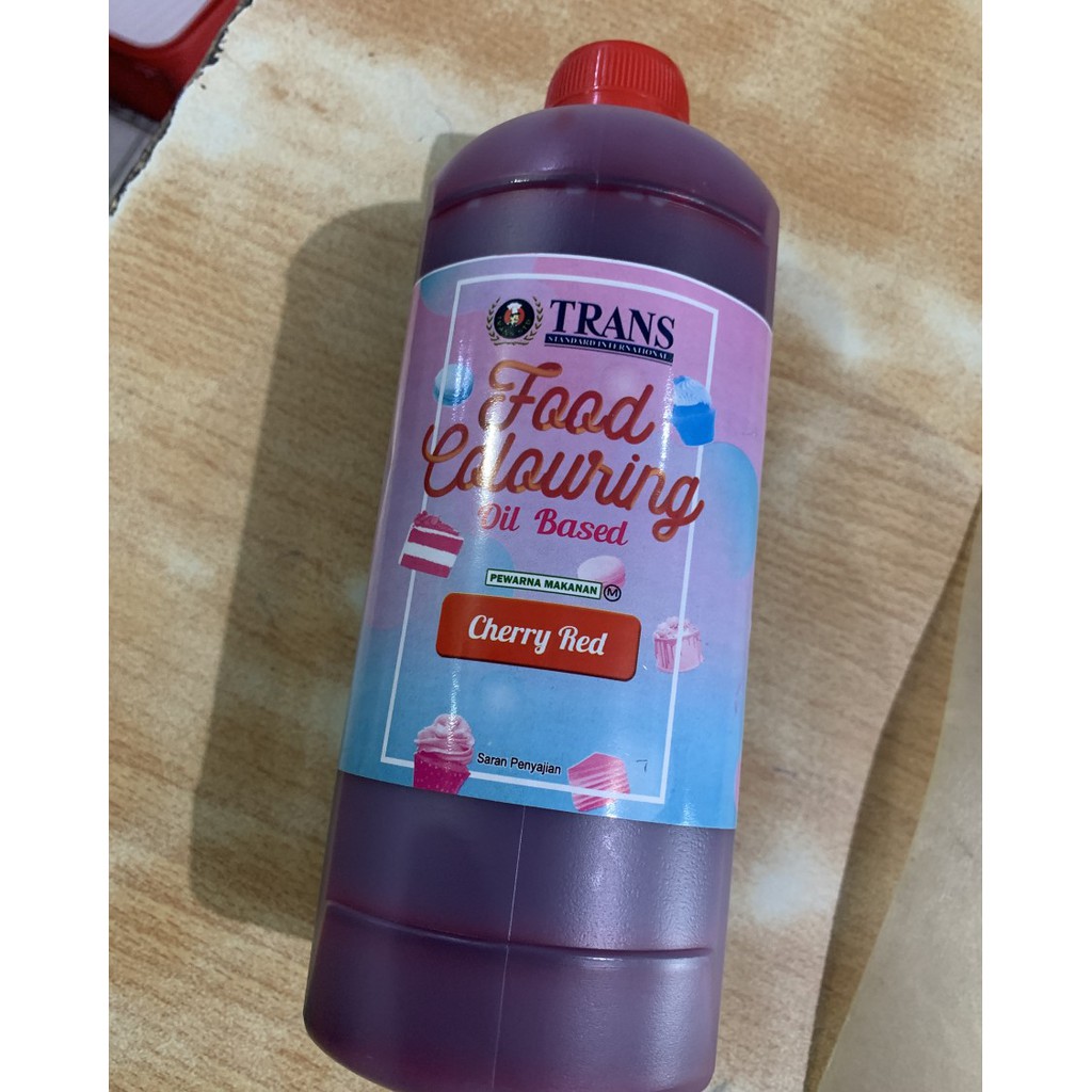 

Trans coloring Red 1 kg / cherry red pewarna makanan merah