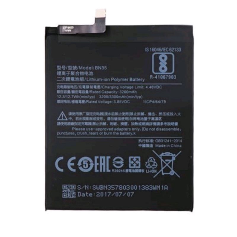 BATERAI XIOMI REDMI 5A ORIGINAL