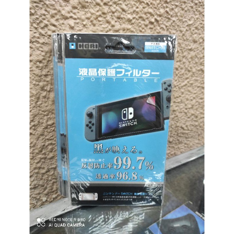 Hori Nintendo Switch Anti Scrach / Screen Protector / Anti Gores