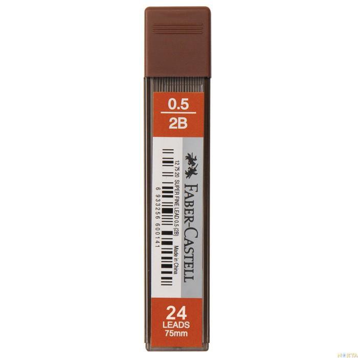 

Faber-Castell Lead/Isi Pensil Mekanik Superfine 2B - 0.5mm