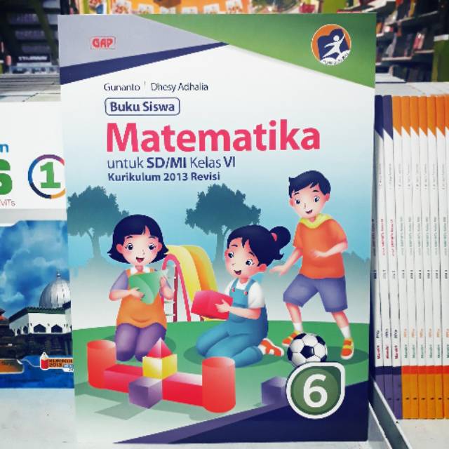 Matematika Sd Mi Kelas Vi 6 K3 Kurikulum 2013 Revisi Shopee