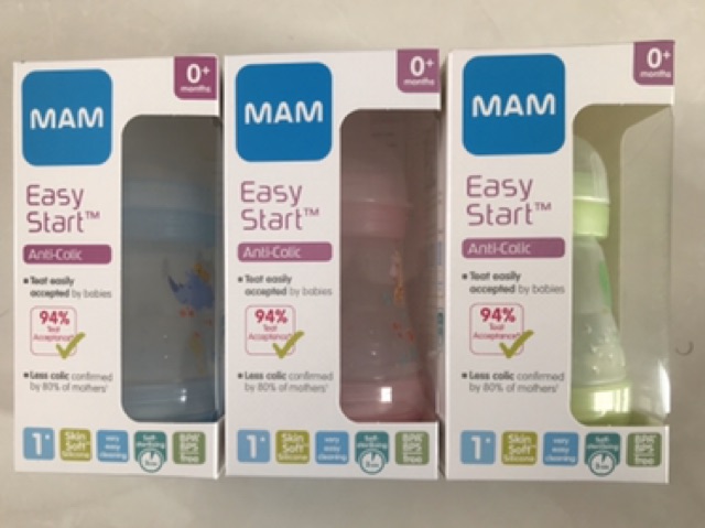 Botol susu MAM Anti colic 160ml-260 ml-2