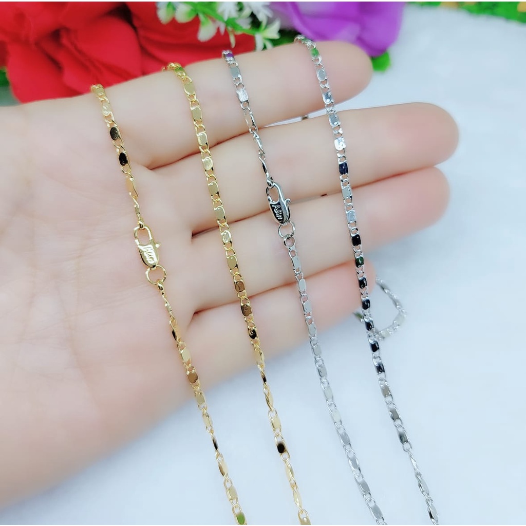 Xuping kalung rantai sisik naga perhiasan fashion (panjang 45cm)