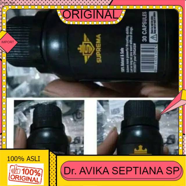 100% ASLI Harga Promo Obat Suprema Original Asli