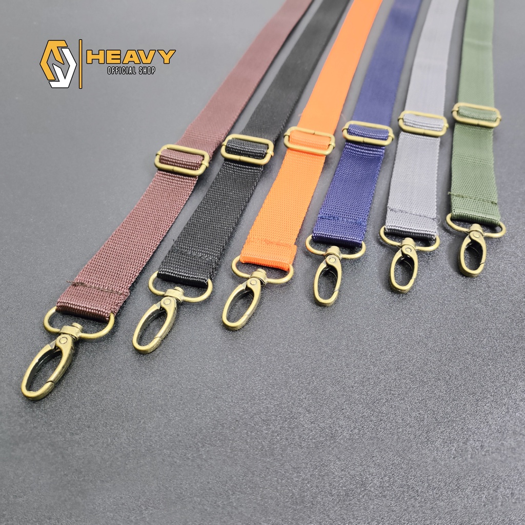 Tali Tas Webbing Long Strap - Tali Selempang Heavy - Buckle Straps - Tali Tas