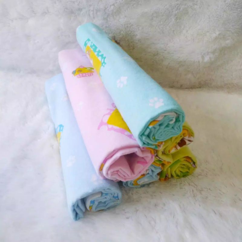 6 Pcs Bedong Bayi Yoga Bahan Lembut / Selimut Bayi Yoga Size90x90/ 90x110/90 x120