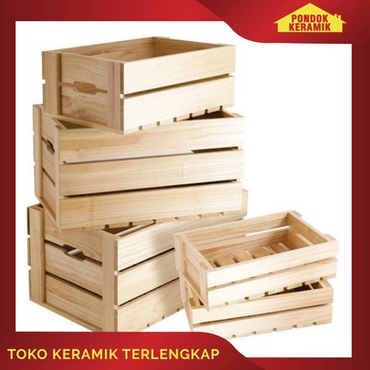 

Extra Packaging / Peti Kayu - LARGE