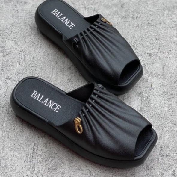 {BISA COD}Sendal Wanita Dewasa Barbara New BLC 3199 Sandal Jelly Wedges 4.5cm Evita ➢ Harga `)