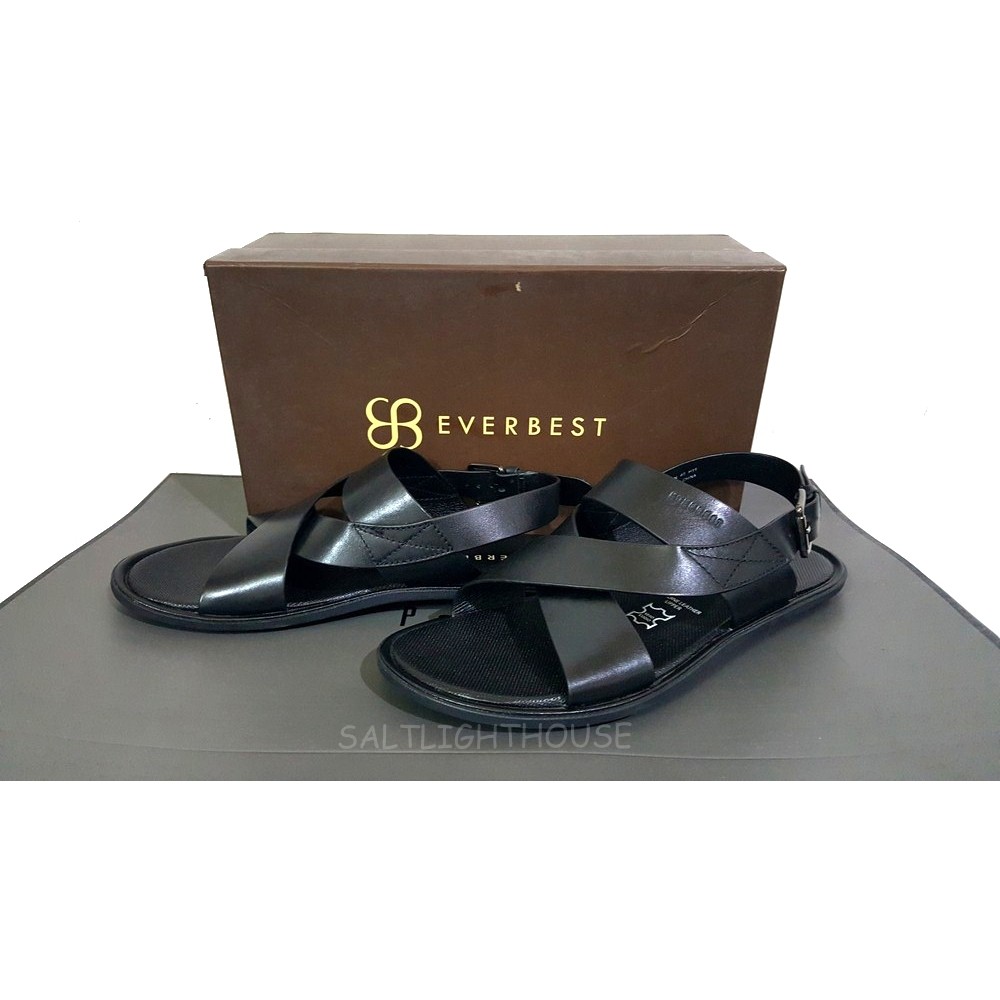  EVERBEST  sandal  kulit  VFEV42 ORIGINAL Shopee Indonesia