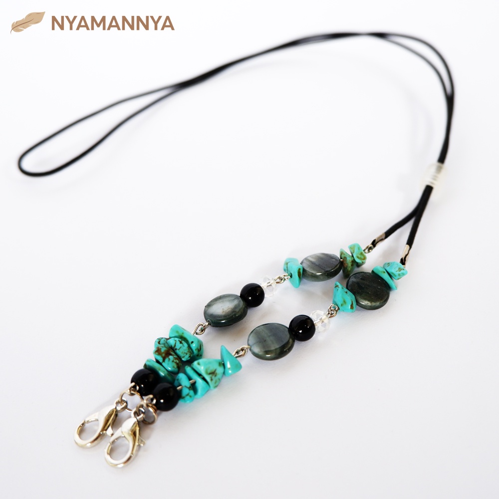 Tali Masker Hijab 2 in 1 Kalung Masker dengan Konektor Makalu Series