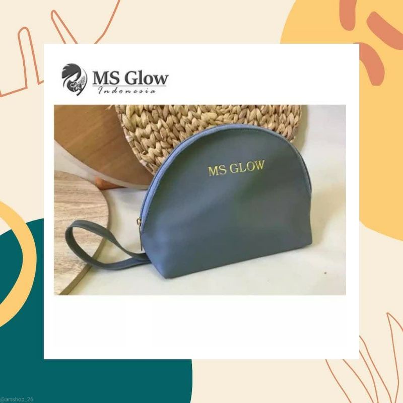 PROMO POUCH MS GLOW / DOMPET MAKE UP MS GLOW