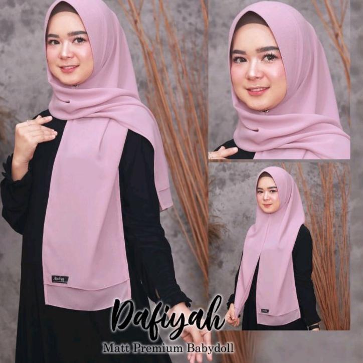 Update PASHMINA HOODIE  DAFIYAH ORI AWLIYA HIJAB AWLIYA COLLECTION CERUTY BABYDOLL