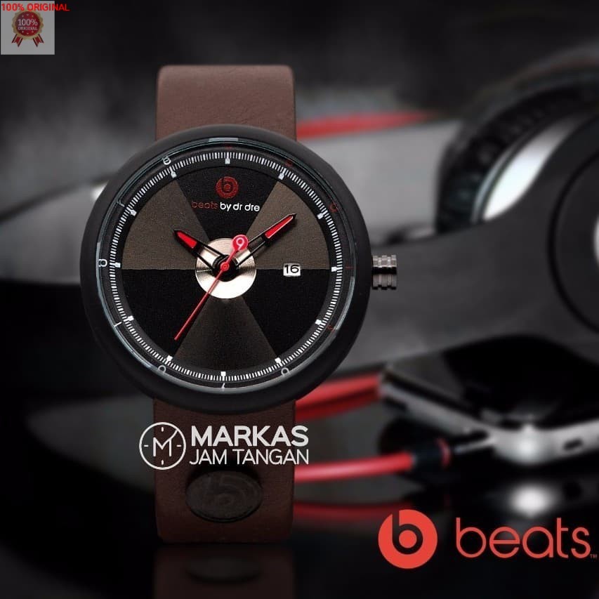 Terlaris Jam Tangan Beats By Dr.Dre Leather Watch