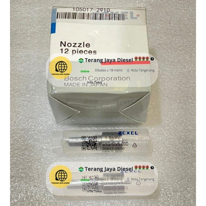 Nozzle PC200-7 6D102/6738-11-3120/DLLA140 PN129 105017 2910