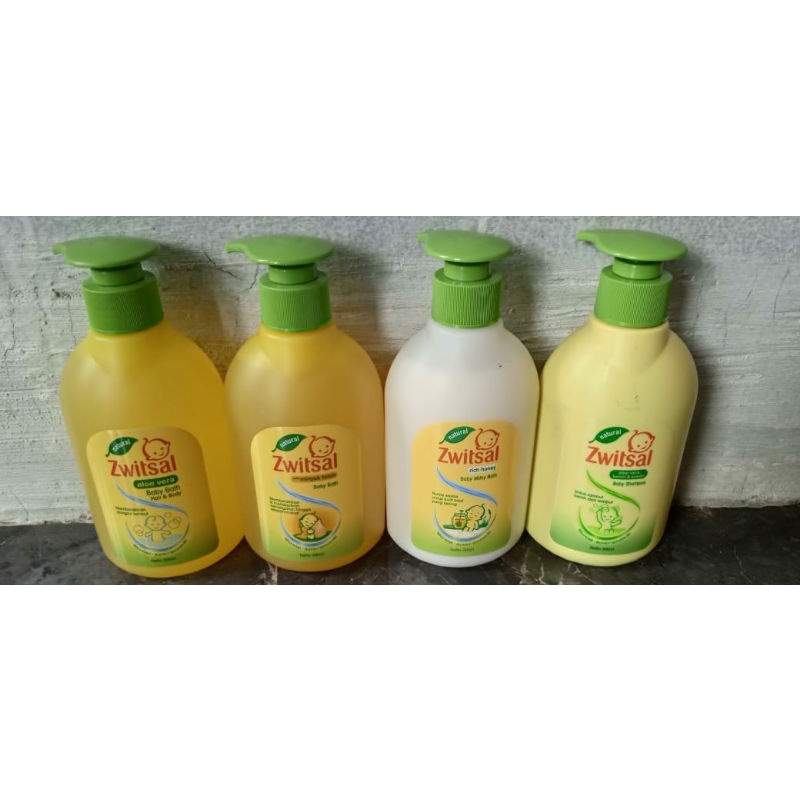 Zwitsal Natural Baby Bath, Shampoo 300ml Pump