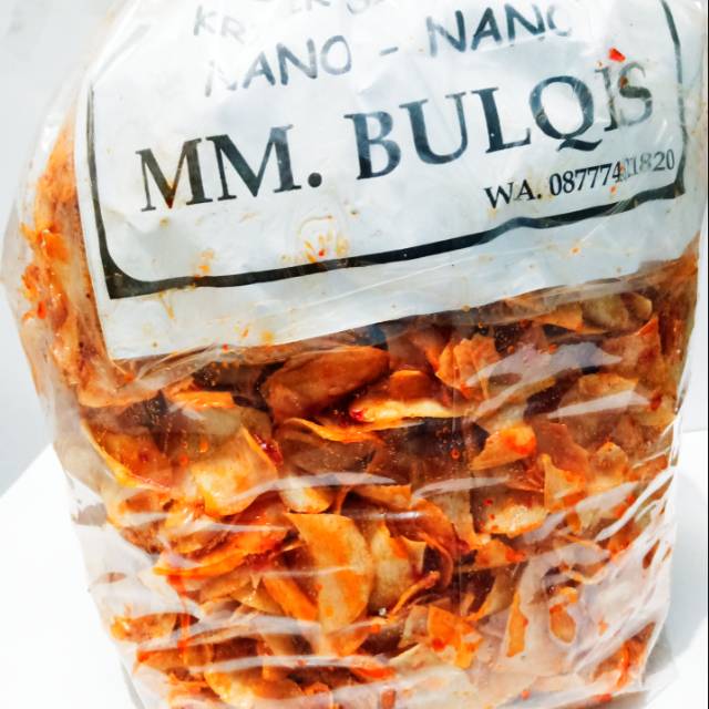 

Singkong cabe sanjai, rasa nano-nano