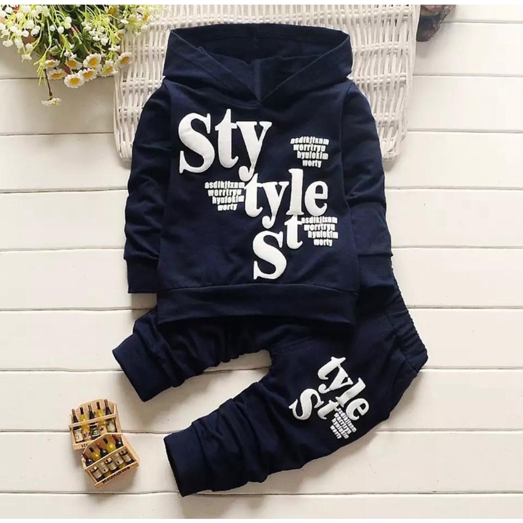 SETELAN ANAK HOODIE STYLE ANAK  1-5 TAHUN SETELAN ANAK LAKI LAKI SETELAN ANAK PEREMPUAN BAJU ANAK KEKINIAN BAJU ANAK TRENDY SWITER ANAK TERLARIS