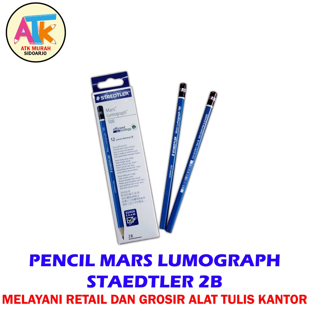

Pencil Staedtler Lumograph 2B