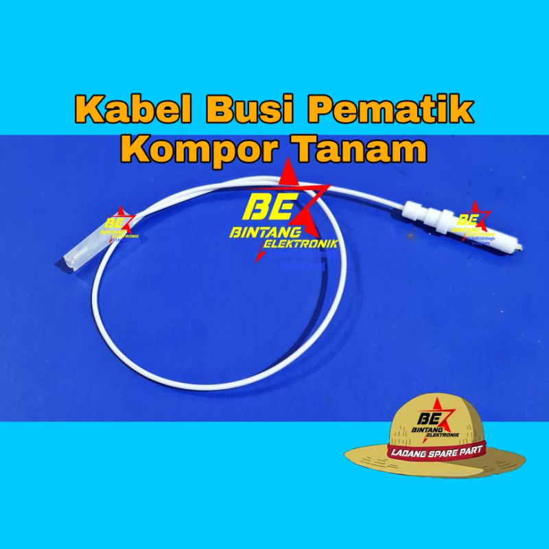 Kabel Pematik Jarum Busi Kompor Tanam Panjang Kabel 40cm