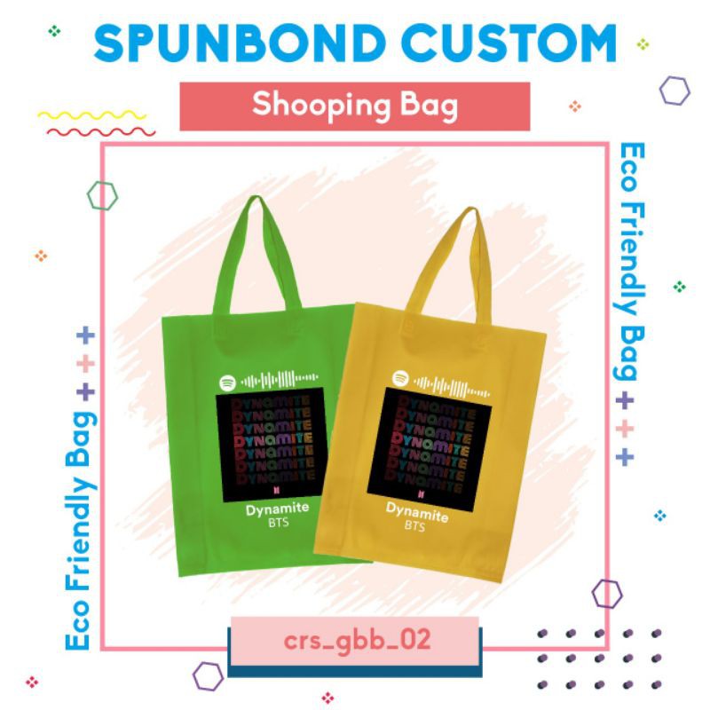 

GOODIE BAG CUSTOM/ TAS CUSTOM/ SPUNBOND CUSTOM BISA SATUAN