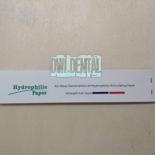 B3.1-  articulating paper kertas artikulator