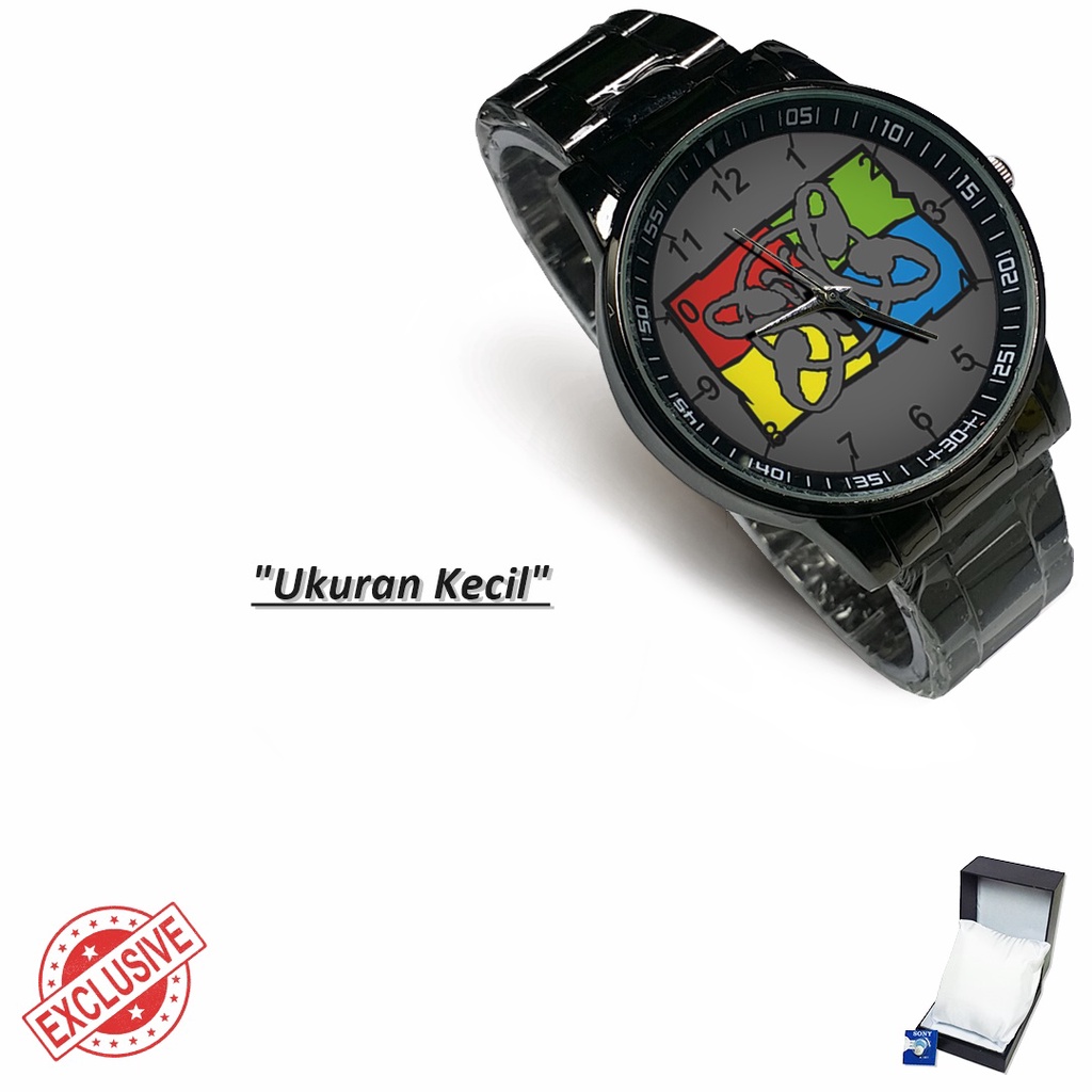 Jam Tangan Rantai Couple SLANK Motif 16