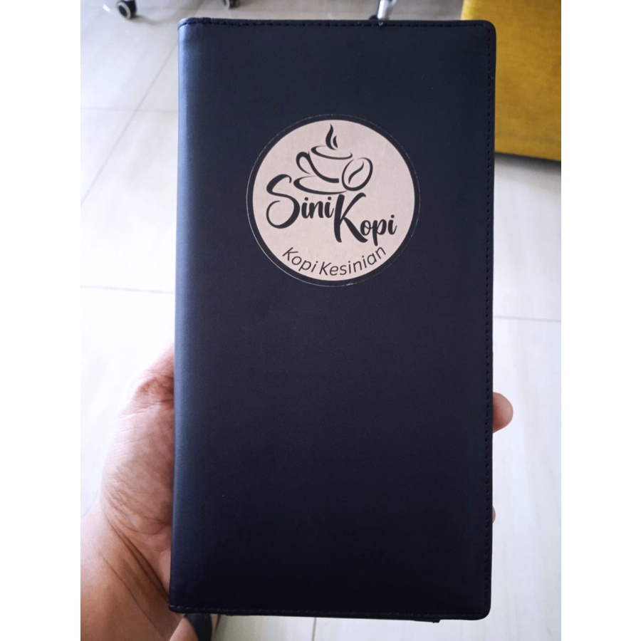 

COVER BILL HOLDER COSTUM dengan Vinyl Sticker