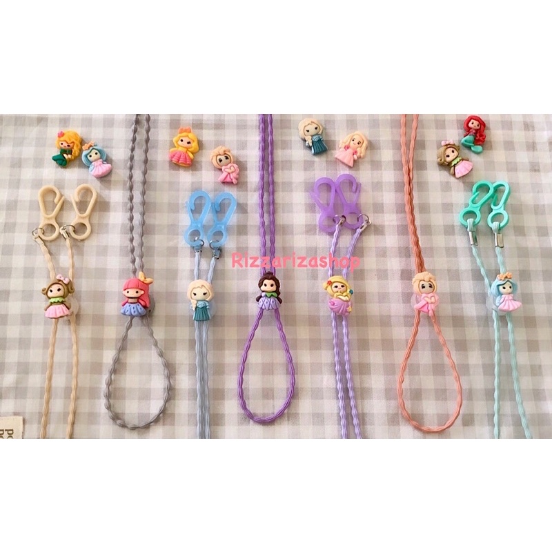 Strap Masker 2in1 Kalung Masker - Boba Princess