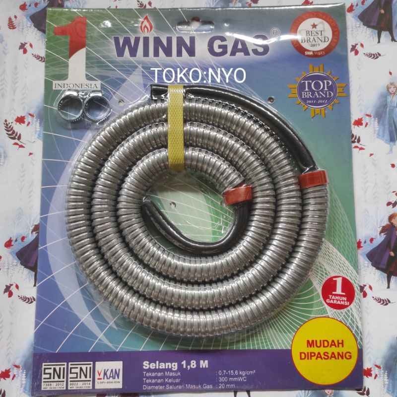 Selang LPG Winn Gas Premium