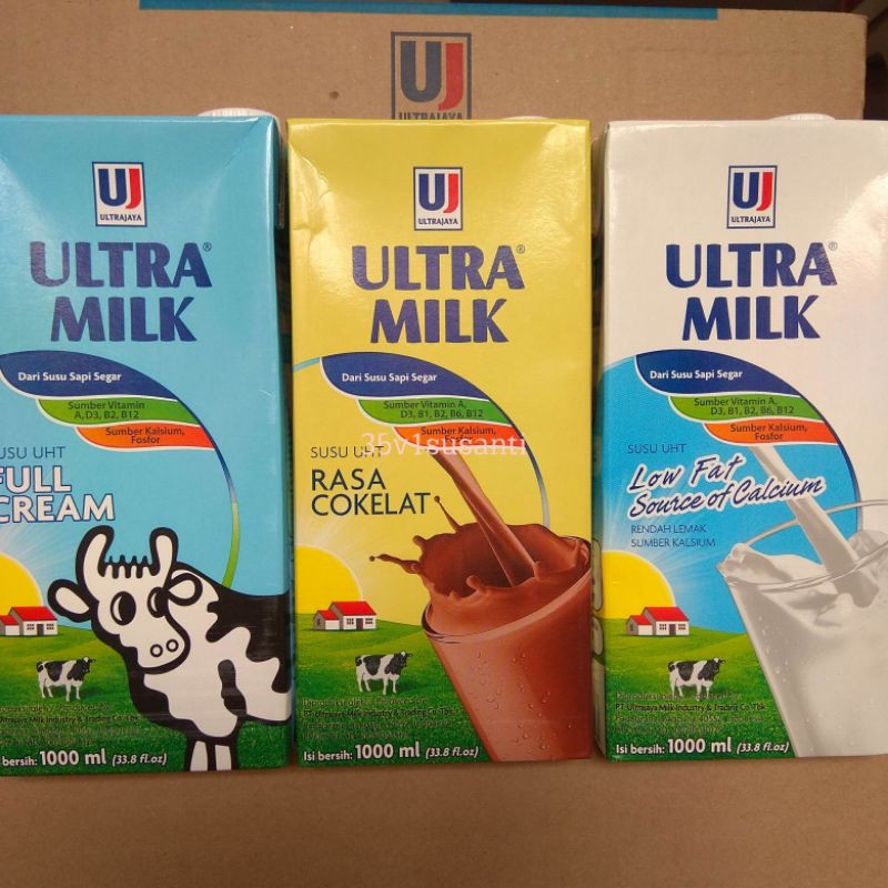 SUSU ULTRA ULTRAMILK 1 LITER