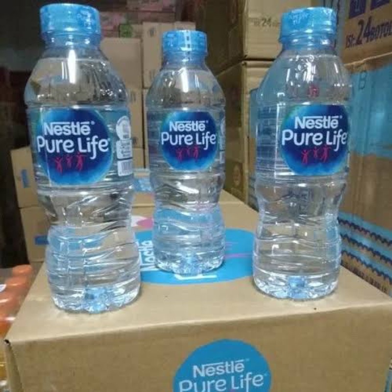 Air Minum Mineral Kemasan Nestle Pure Life Botol 330 ml isi 24 pcs 1 dus