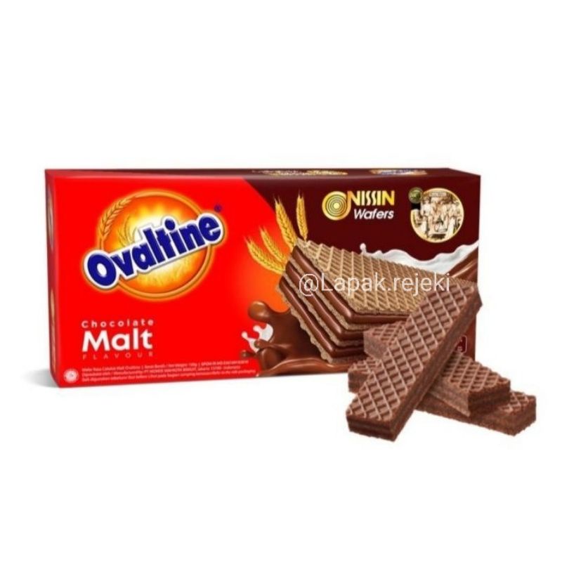 

Ovaltine Wafer Chocolate Malt Flavour / Nissin Wafer Ovaltine / Biskuit Ovaltine