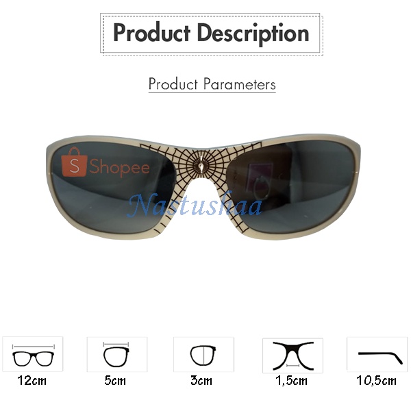 kacamata anak laki-laki dan perempuan sport anti silau olahraga sepeda lari - cewek cowok kids fashion lensa silver mirror sunglasses