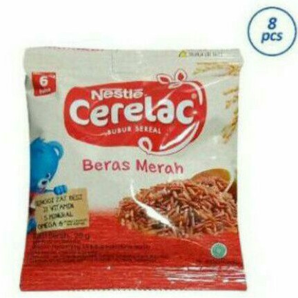 NESTLE CERELAC BERAS MERAH ISI 8 SACHET