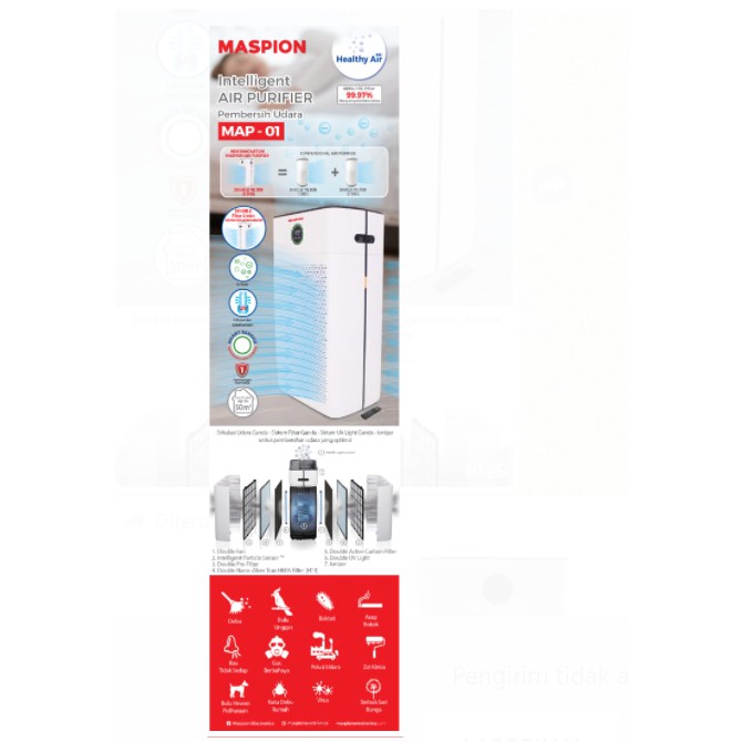 Maspion MAP-01 Air Purifer  Pembersih Udara