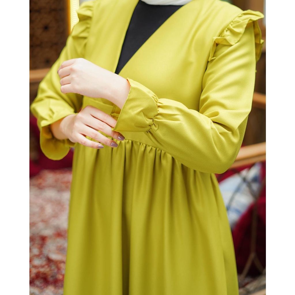 LIVYA DRESS - EID SERIES - DRESS MUSLIM - PAKAIAN WANITA