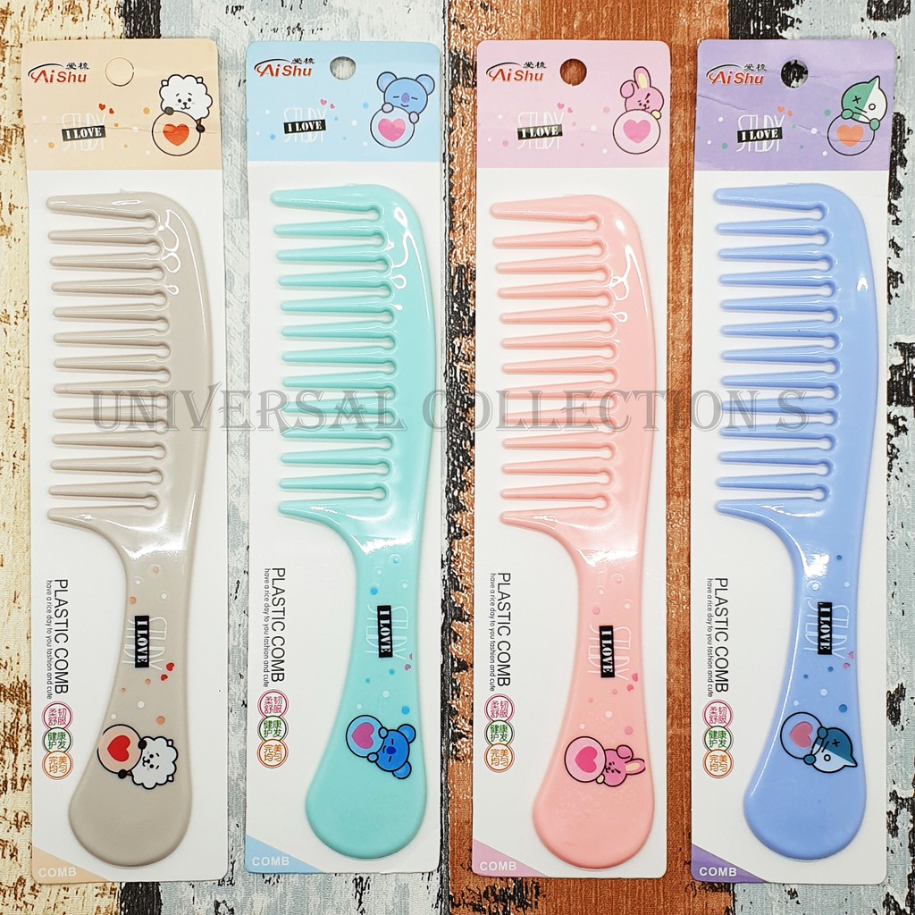 SISIR RAMBUT RENGGANG KOREA / SISIR LUCU KARAKTER