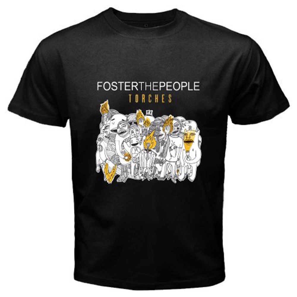 FOSTER THE PEOPLE Torches Rock Band Tshirt