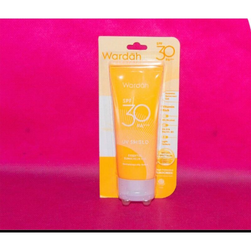 Wardah sun creen sunblok aman