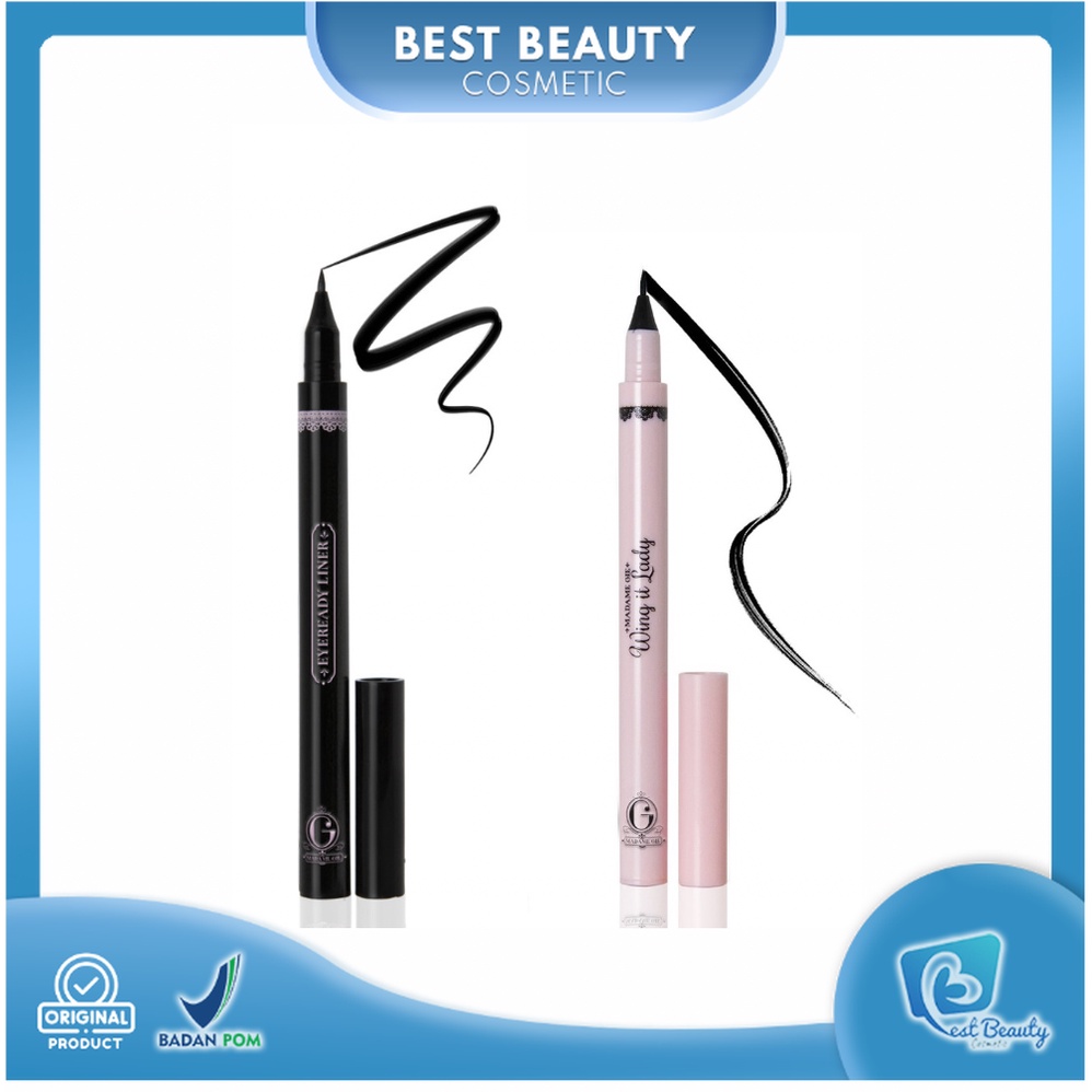 ★ BB ★ MADAME GIE Eyeliner | Eyeready Liner | Wing It Lady Makeup Black Liner