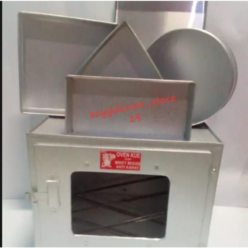 OVEN KOMPOR GAS/OVEN TANGKRING 3SUSUN/FREE 5 LOYANG BERBEDA BENTUK