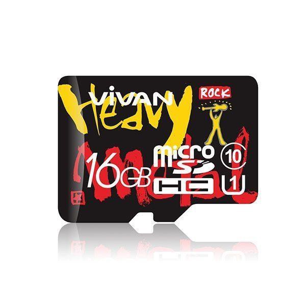 VIVAN 16 GIGA / 32 GIGA / 64 GIGA / 128 GIGA Micro SD TF Card - Kartu Memori 16Gb 32Gb 64Gb 128Gb Storage Class 10 original
