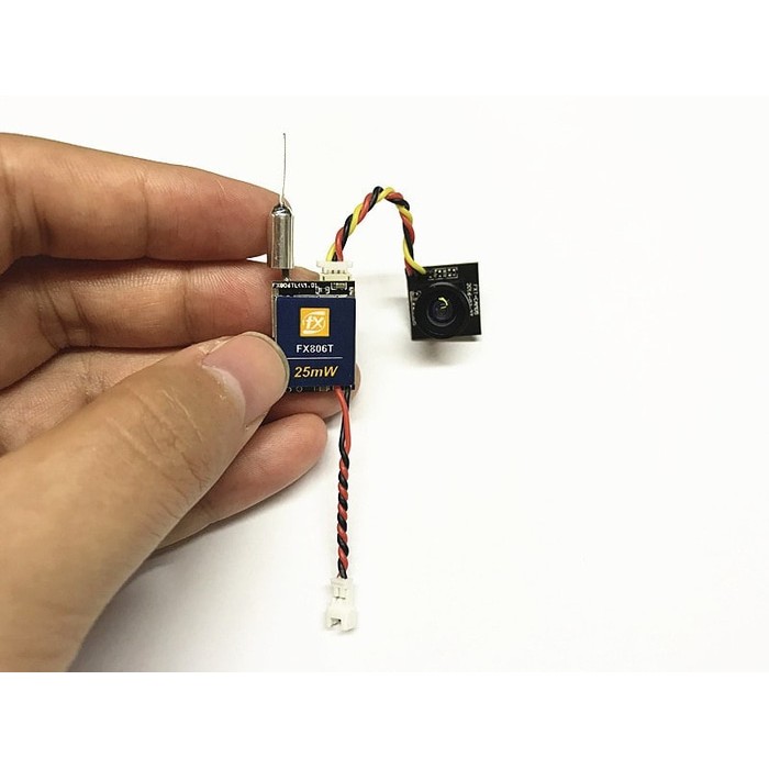 Fx806 Aio With 5 8g 25mw 37ch Vtx Micro Fpv Video Transmitter Camera Shopee Indonesia