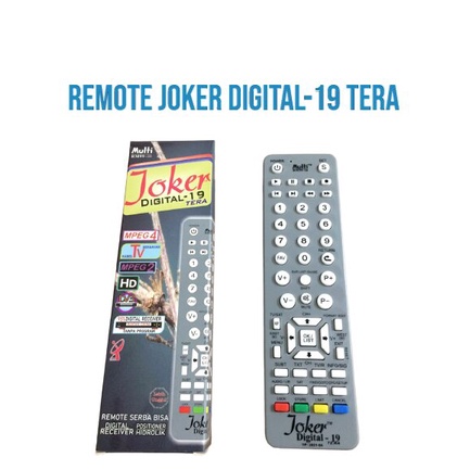 REMOTE TV JOKER DIGITAL-19 TERA REMOTE TV RECEIVER