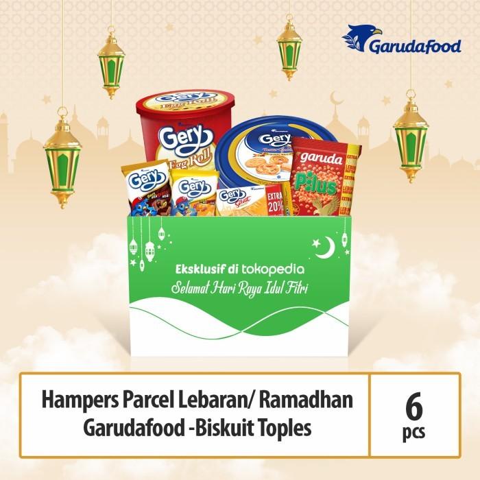 

Hampers Parcel Lebaran / Ramadhan Garudafood 2A - Biskuit Kaleng . Best Seller