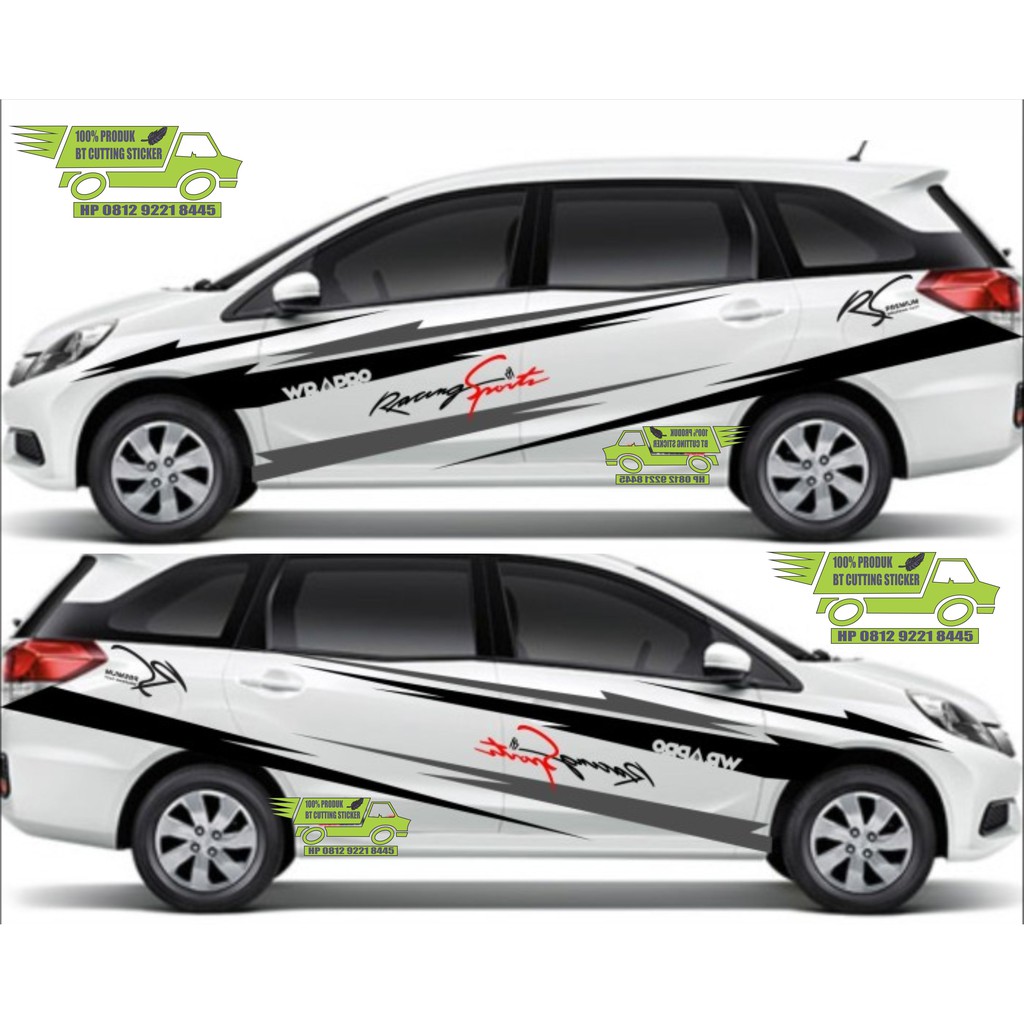 BT stiker mobil honda mobilio stiker mobilio stiker keren stiker mobil honda mobilio keren