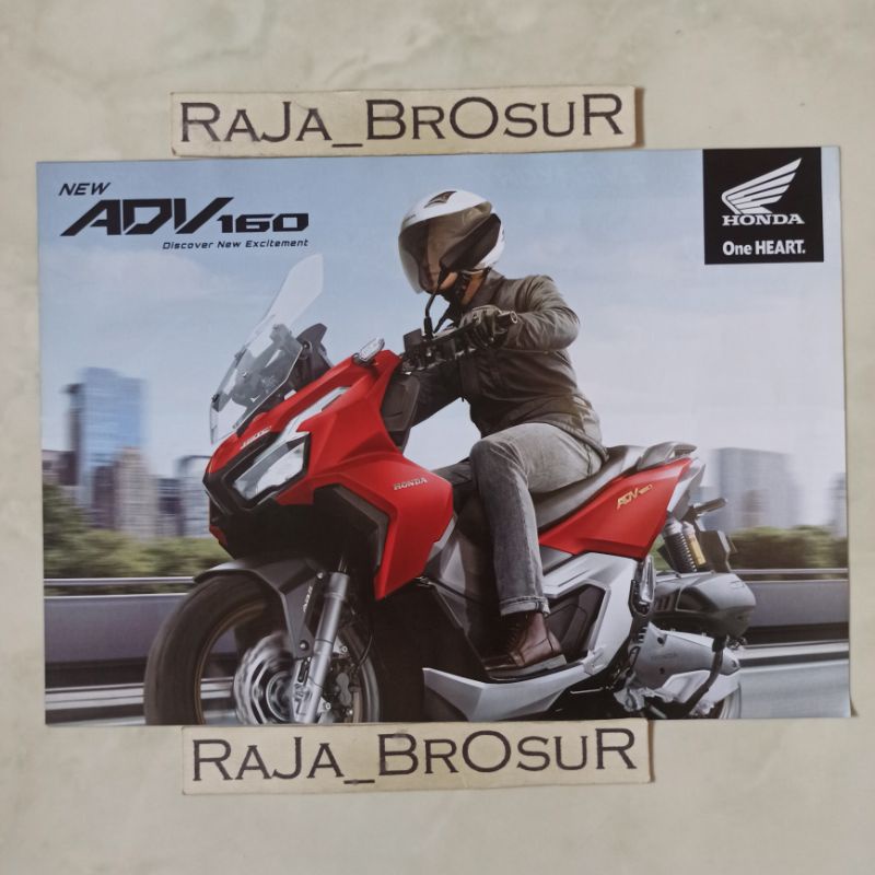Poster brosur katalog flyer Honda ADV160/Honda ADV 160 2022