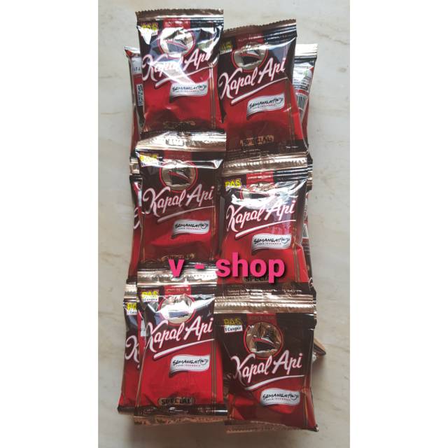 

Kopi Kapal Api Mini 6,5 gram (10 sachet)